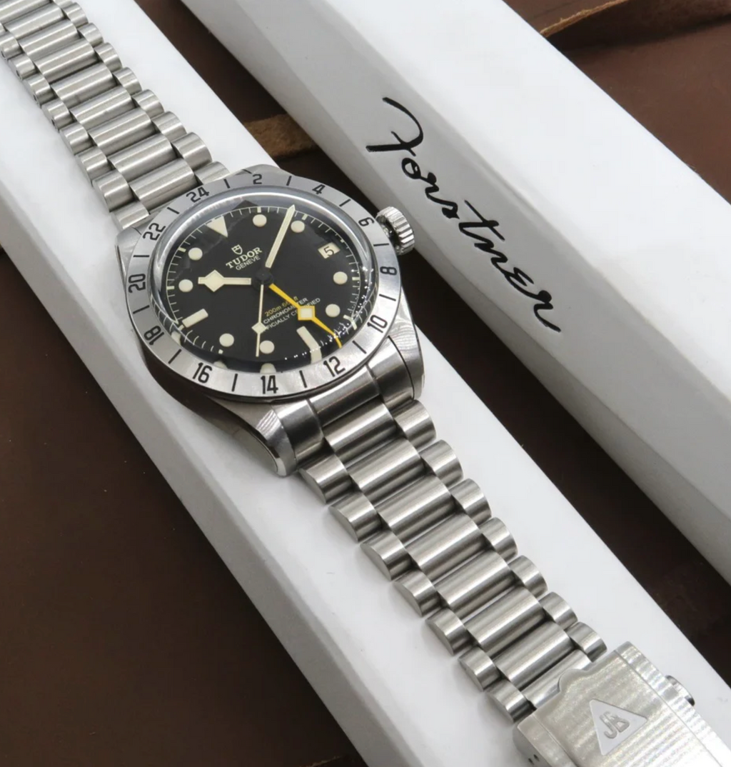 Forstner President (1450) Bracelet for Tudor Black Bay Pro