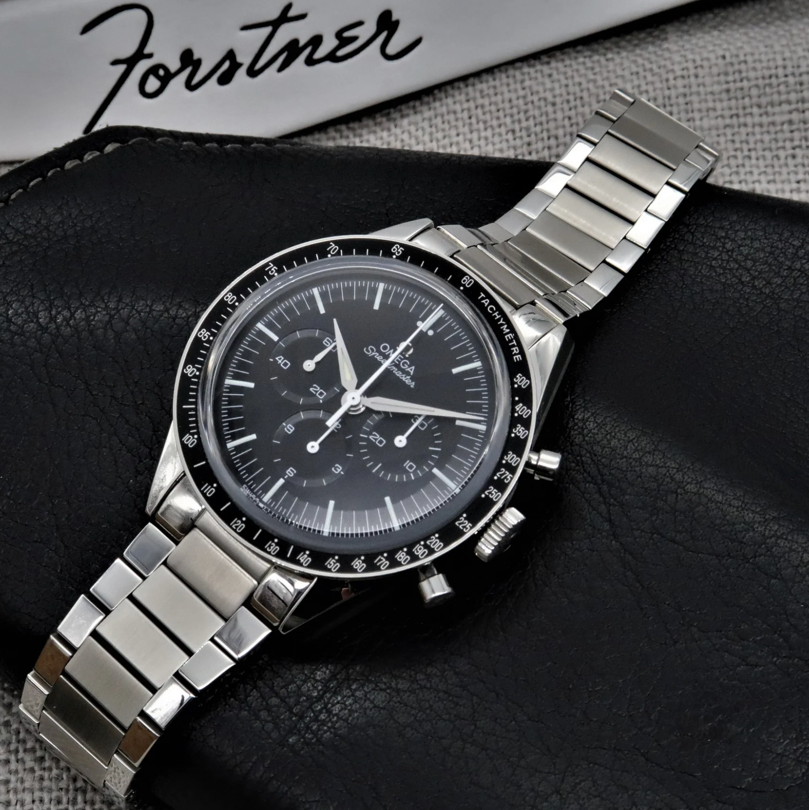 Forstner Flat Link Bracelet for Omega Speedmaster FOIS & Moonwatch