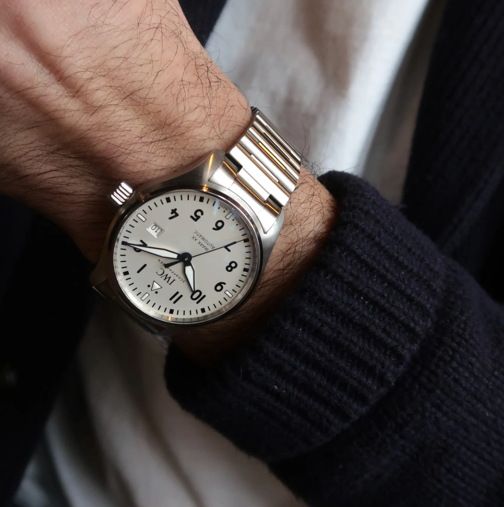 Forstner Barrel Bracelet for IWC Mark XX