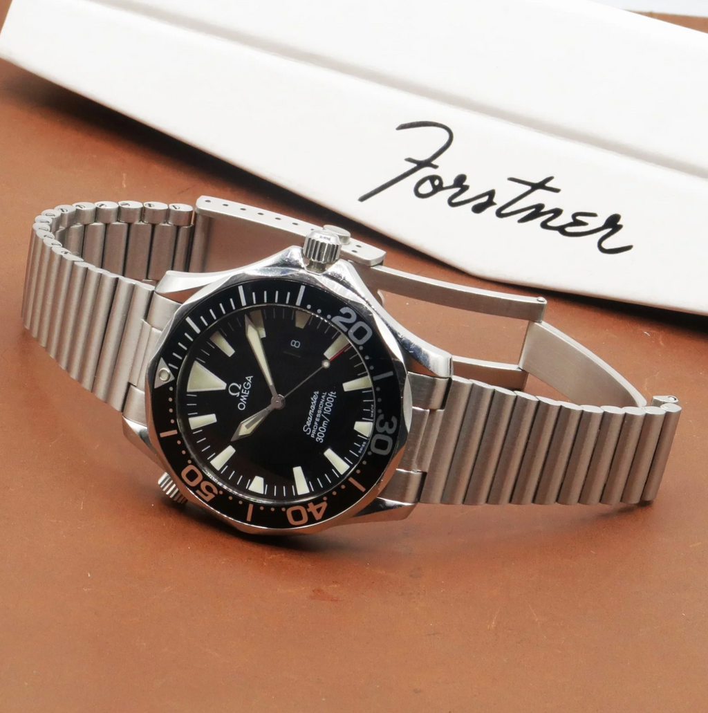 Forstner Barrel Bracelet for Omega Seamaster and Aqua Terra