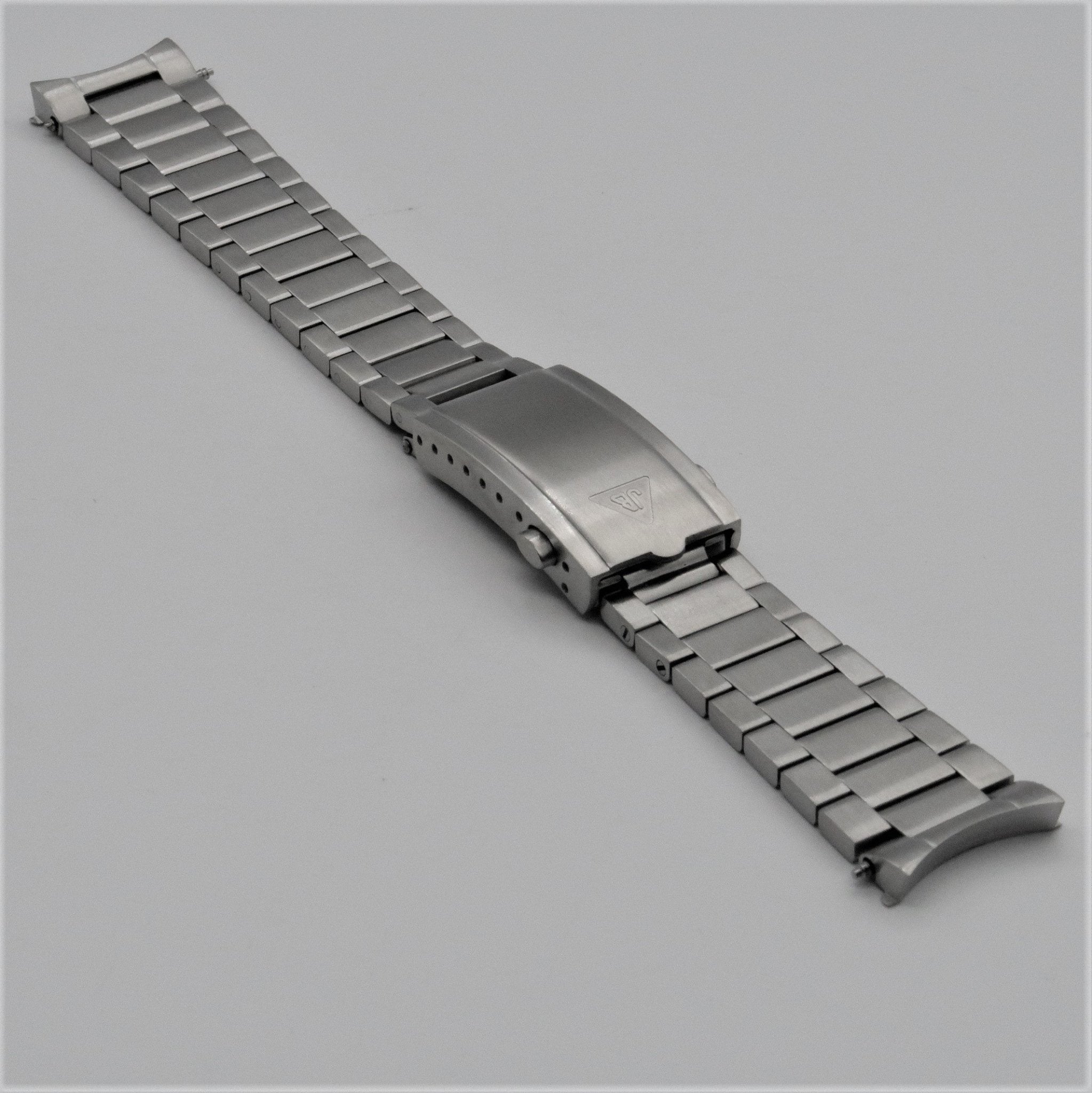 Forstner Contemporary Flat Link Bracelet for Omega Speedmaster