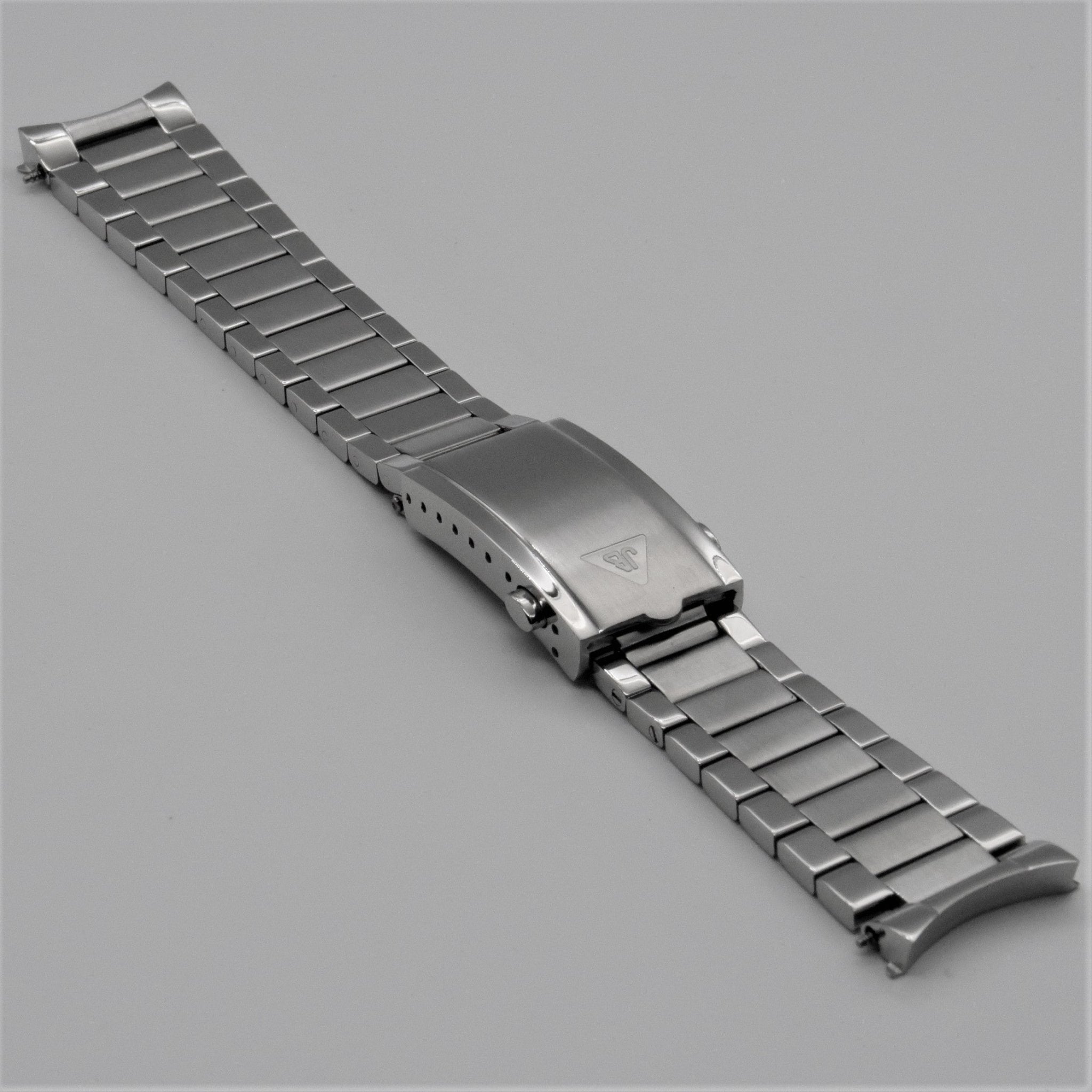 Forstner Contemporary Flat Link Bracelet for Omega Speedmaster