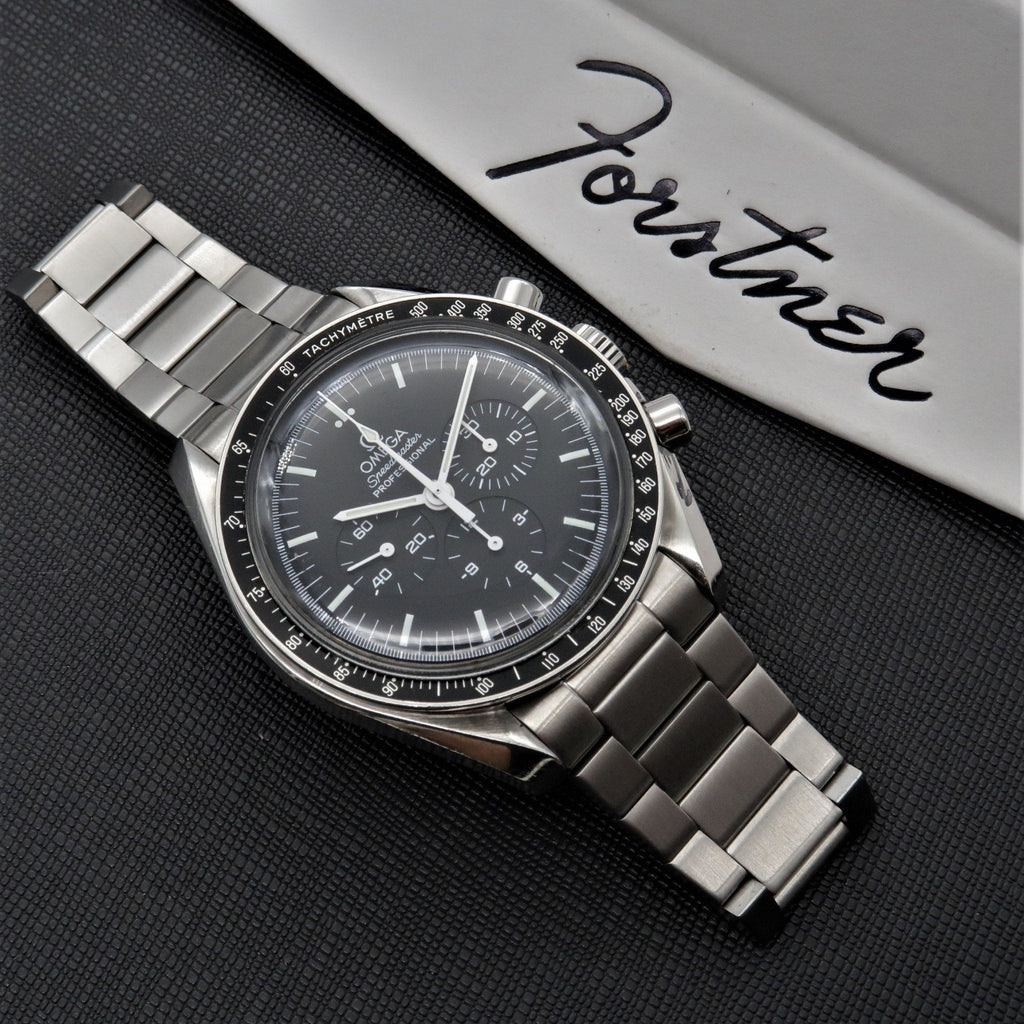 Forstner Contemporary Flat Link Bracelet for Omega Speedmaster