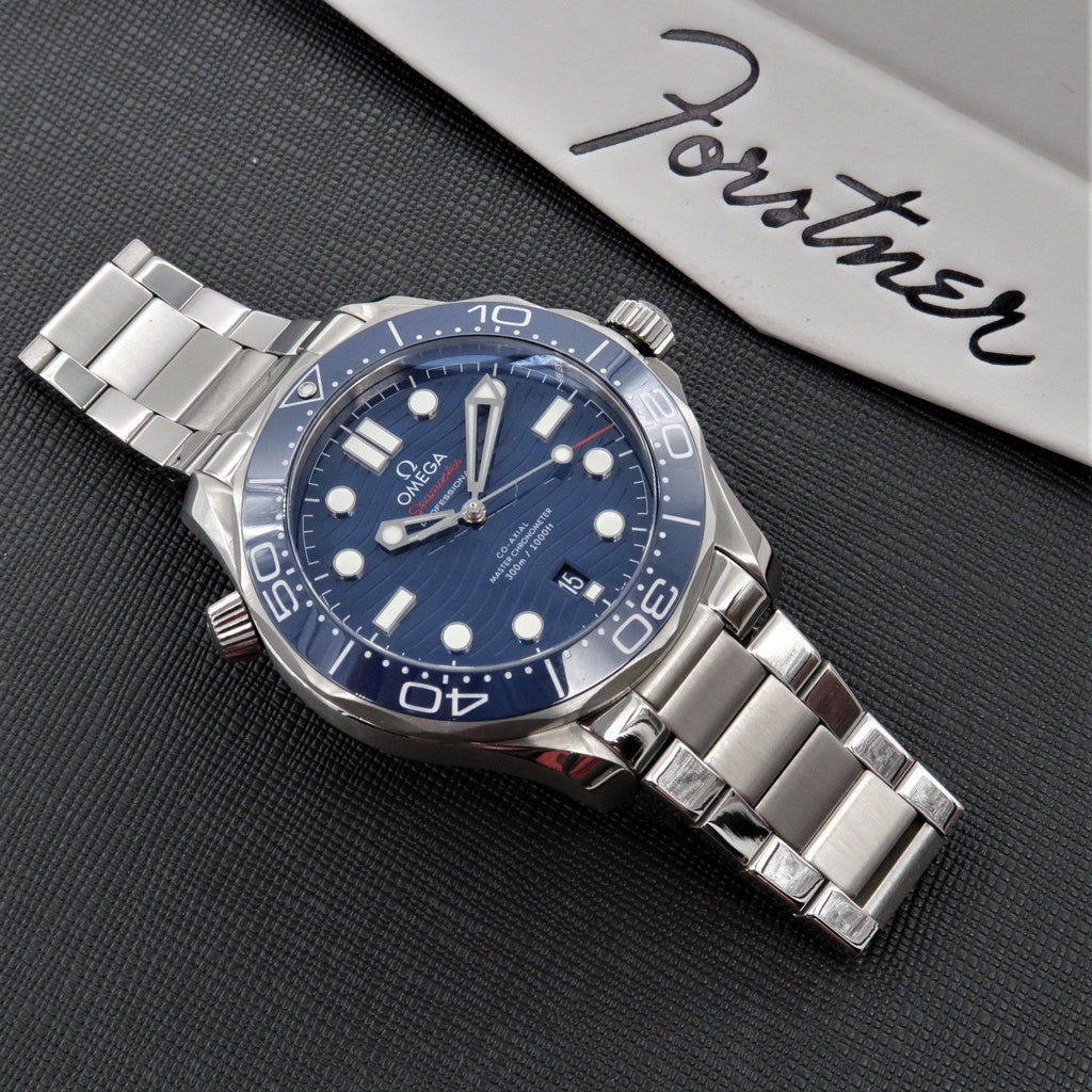 Forstner Contemporary Flat Link Bracelet for post-2018 Omega Seamaster