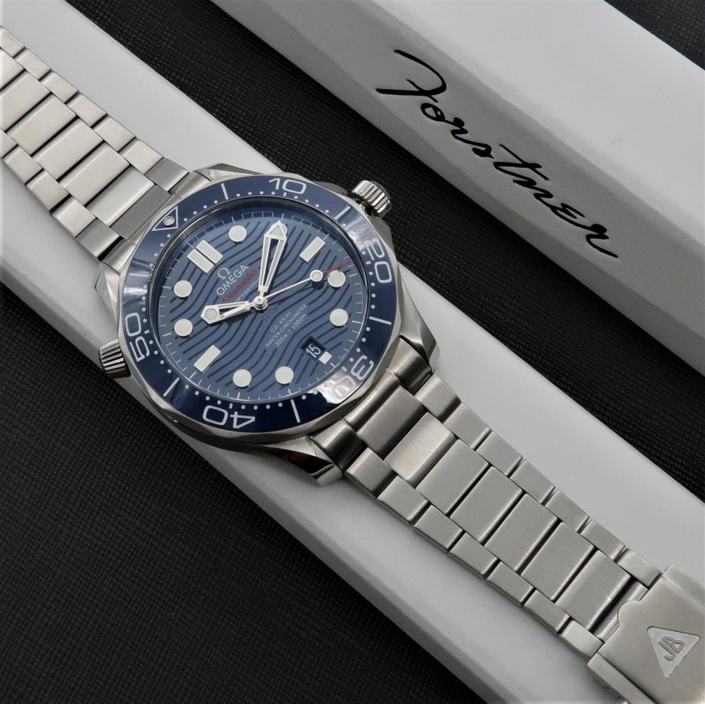 Forstner Contemporary Flat Link Bracelet for post-2018 Omega Seamaster
