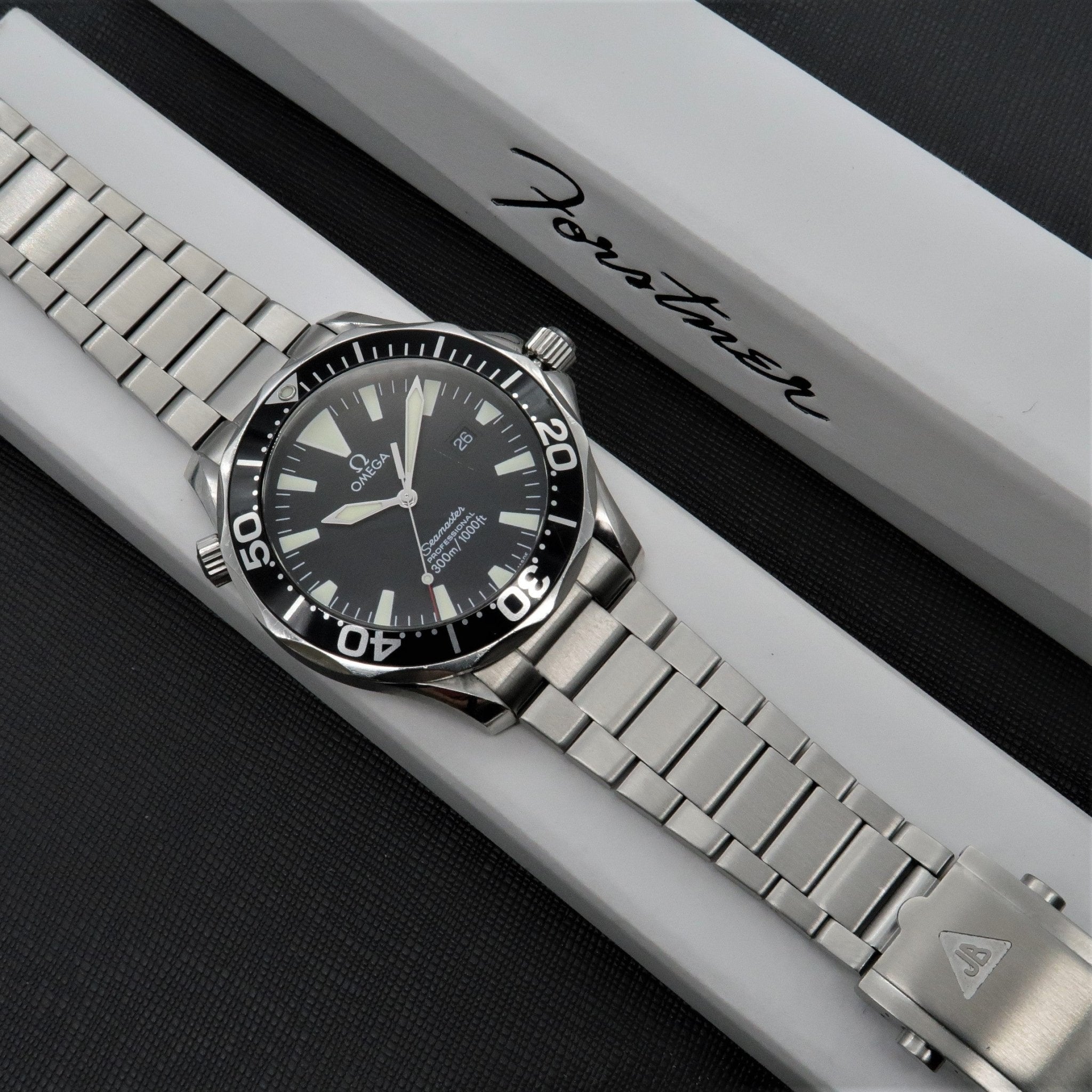 Forstner Contemporary Flat Link Bracelet for pre-2018 Omega Seamaster