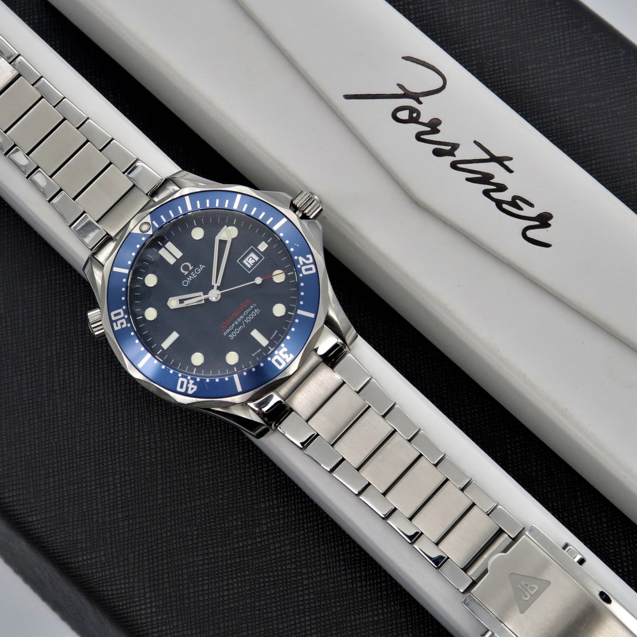 Forstner Contemporary Flat Link Bracelet for pre-2018 Omega Seamaster