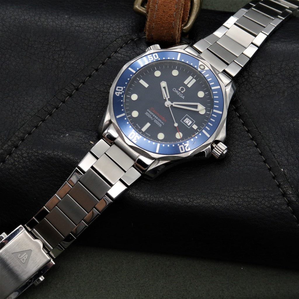 Forstner Contemporary Flat Link Bracelet for pre-2018 Omega Seamaster