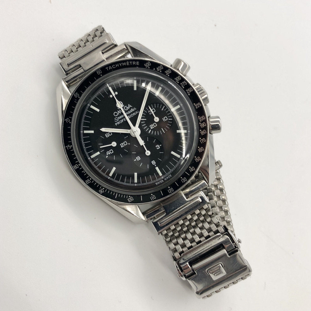 Forstner Komfit "JB" Mesh Watch Band with Straight Ends