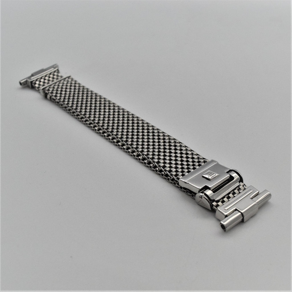 Forstner Komfit "JB" Mesh Watch Band with Straight Ends