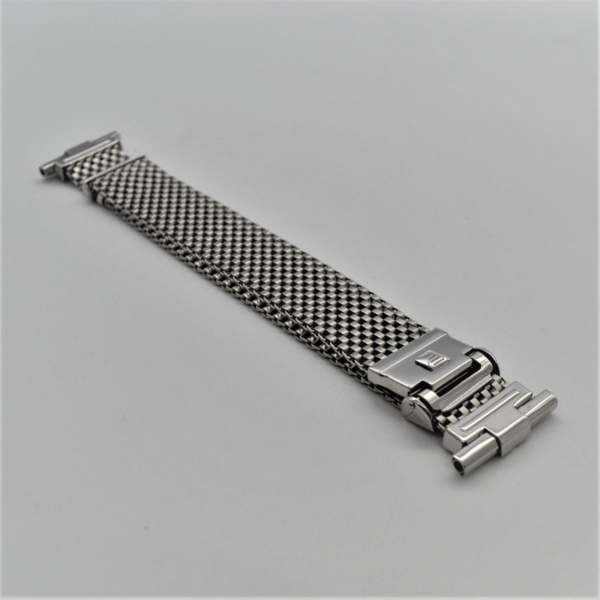 Forstner Komfit "JB" Mesh Watch Band with Straight Ends