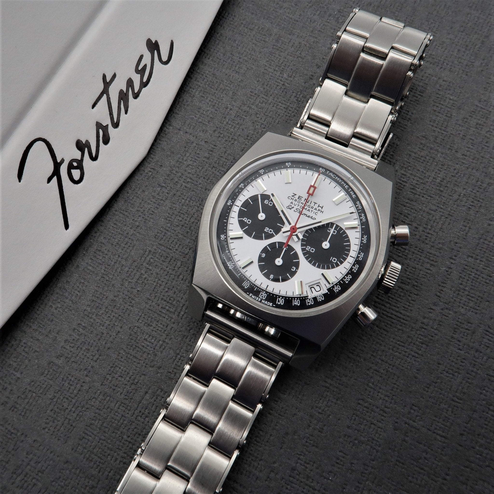 The Forstner Rivet Bracelet  with Solid Links